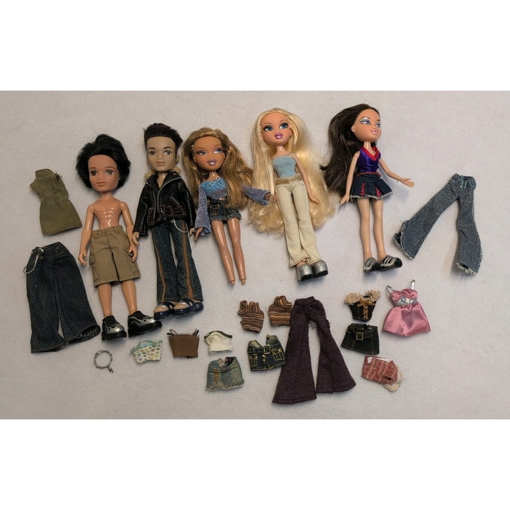 Vintage Bratz Doll Lot MGA 2001 2003 Dolls & Accessories Y2K BOYS & GIRLS